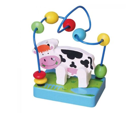 Розвиваюча іграшка Viga Toys Мини-лабиринт Корова (59661)