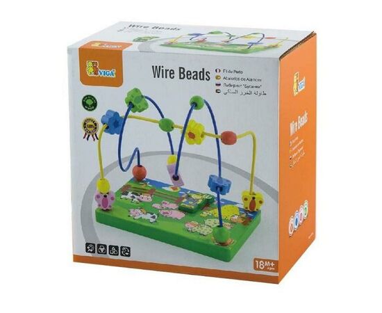 Развивающая игрушка Viga Toys Лабиринт Ферма (59664)