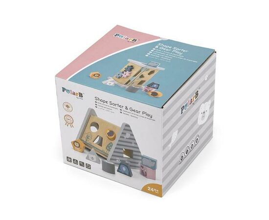 Развивающая игрушка Viga Toys PolarB Развитие 5 в 1 (44007), изображение 3 Развивающая игрушка Viga Toys PolarB Развитие 5 в 1 (44007), изображение 3