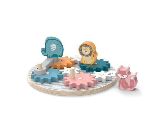 Развивающая игрушка Viga Toys PolarB Шестеренки и животные (44006)