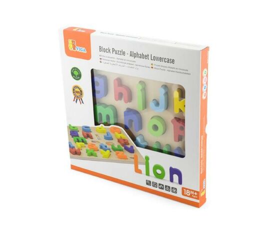Развивающая игрушка Viga Toys Пазл Строчная буква алфавита (50125)
