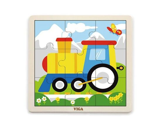 Пазл Viga Toys Паровоз (51446)