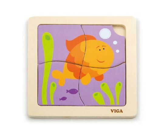 Пазл Viga Toys Рыбка (50144)