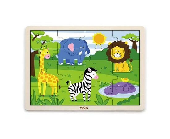Пазл Viga Toys Сафари (51449)