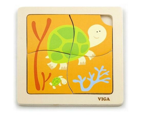 Пазл Viga Toys Черепашки (50143)