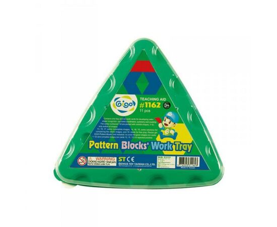 Развивающая игрушка Gigo Занимательная мозаика, треугольная (1162), изображение 2 Развивающая игрушка Gigo Занимательная мозаика, треугольная (1162), изображение 2