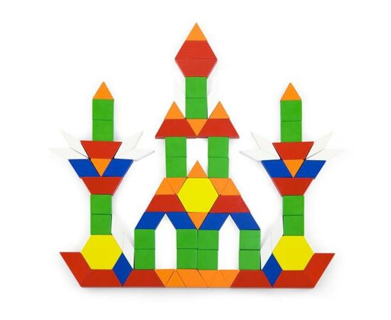 Конструктор Viga Toys Набор строительных блоков (50065), изображение 2 Конструктор Viga Toys Набор строительных блоков (50065), изображение 2