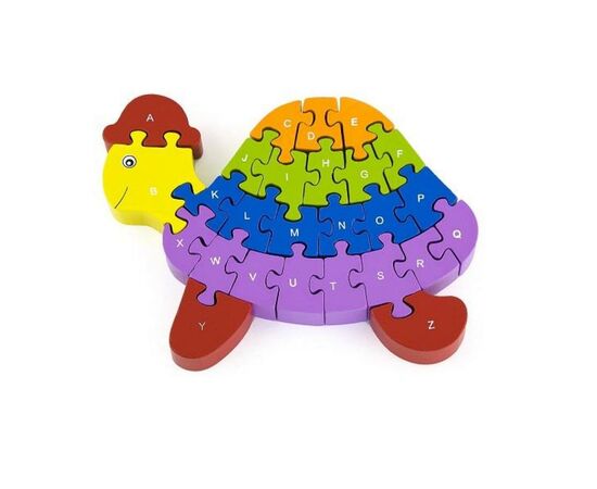 Пазл Viga Toys Черепаха (55250), изображение 2 Пазл Viga Toys Черепаха (55250), изображение 2