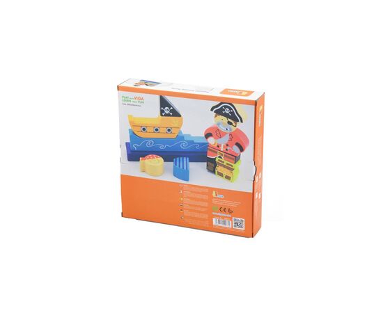 Развивающая игрушка Viga Toys Пират (50077), изображение 4 Развивающая игрушка Viga Toys Пират (50077), изображение 4