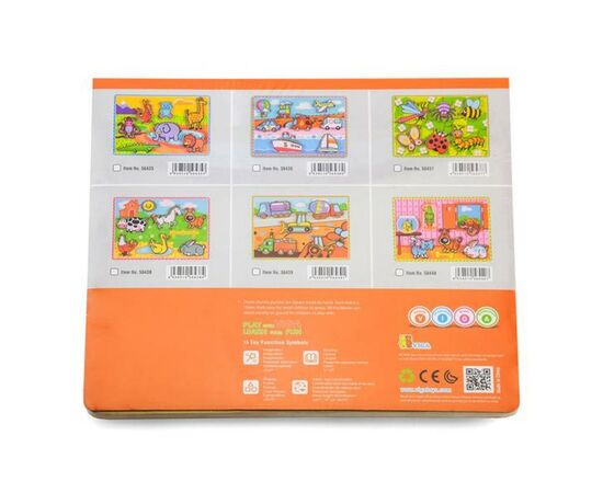 Развивающая игрушка Viga Toys Насекомые (56437), изображение 3 Развивающая игрушка Viga Toys Насекомые (56437), изображение 3