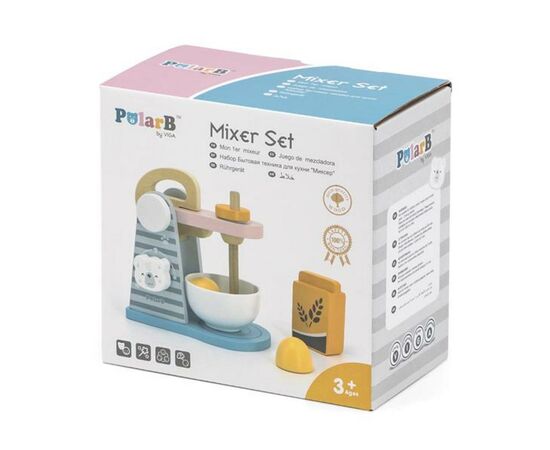 Игровой набор Viga Toys кулинара PolarB Миксер (44019), изображение 2 Игровой набор Viga Toys кулинара PolarB Миксер (44019), изображение 2