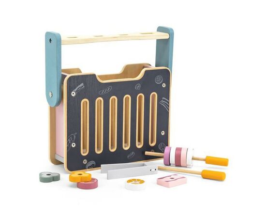 Игровой набор Viga Toys кулинара PolarB Складная плита с грилем (44032), изображение 3