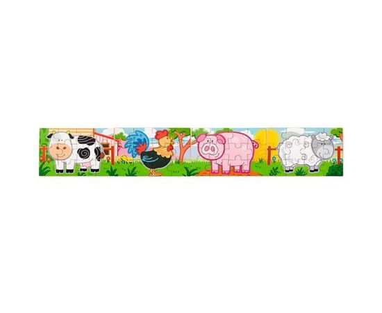 Пазл Viga Toys Ферма, 48 элементов (50069)