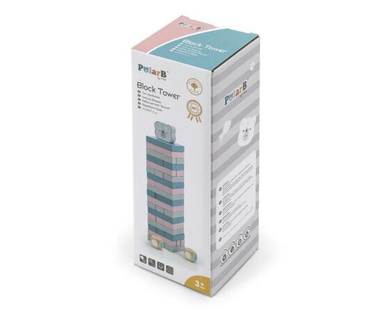 Настольная игра Viga Toys PolarB Дженга (44011), изображение 2 Настольная игра Viga Toys PolarB Дженга (44011), изображение 2
