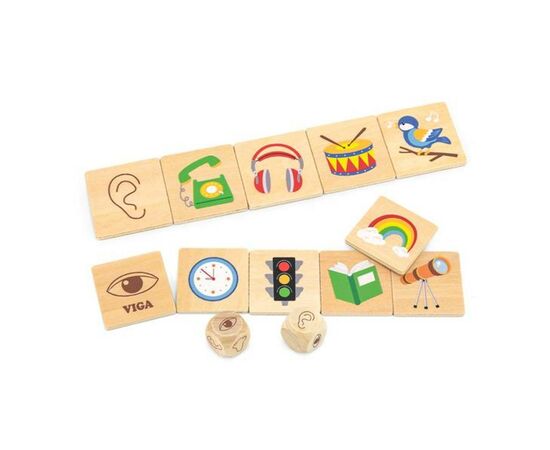 Развивающая игрушка Viga Toys Деревянный пазл-игра Изучаем чувства (44507), изображение 3 Развивающая игрушка Viga Toys Деревянный пазл-игра Изучаем чувства (44507), изображение 3