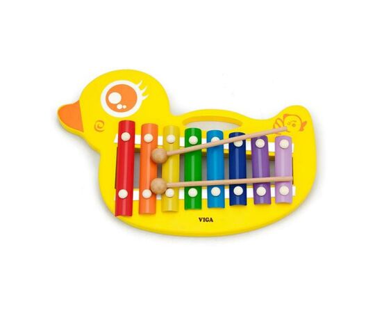 Развивающая игрушка Viga Toys ксилофон Утенок (59769)