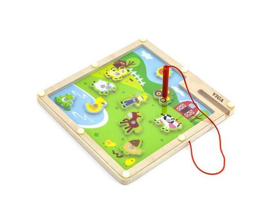 Развивающая игрушка Viga Toys Магнитная ферма (50193), изображение 2 Развивающая игрушка Viga Toys Магнитная ферма (50193), изображение 2