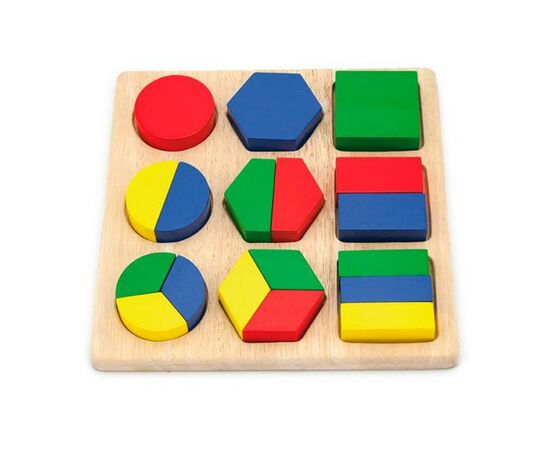 Развивающая игрушка Viga Toys Фигуры пазл (58573)