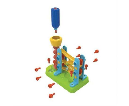 Развивающая игрушка EDU-Toys Горка-зигзаг с инструментами (JS021), изображение 2 Развивающая игрушка EDU-Toys Горка-зигзаг с инструментами (JS021), изображение 2