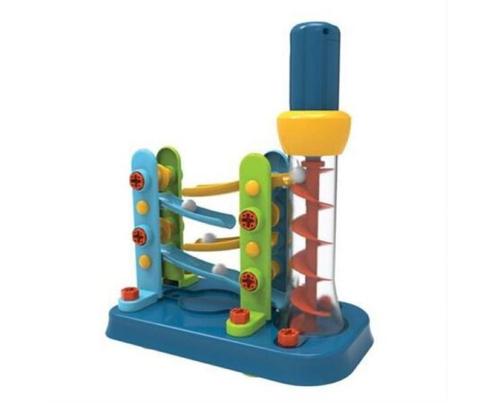 Развивающая игрушка EDU-Toys Горка-зигзаг с инструментами (JS021)
