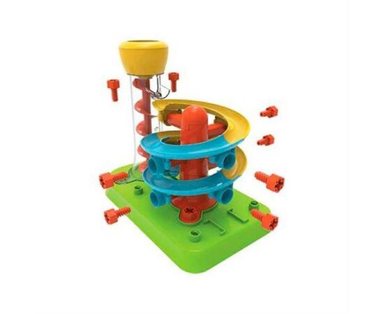 Развивающая игрушка EDU-Toys Горка-спираль с инструментами (JS022), изображение 4 Развивающая игрушка EDU-Toys Горка-спираль с инструментами (JS022), изображение 4