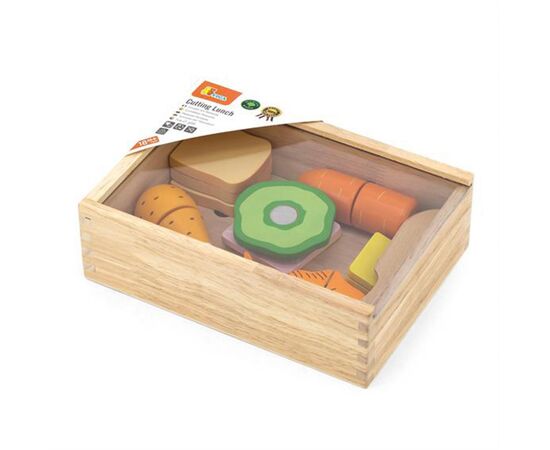 Игровой набор Viga Toys игрушечные продукты Обед (44542), изображение 4 Игровой набор Viga Toys игрушечные продукты Обед (44542), изображение 4