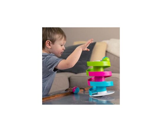Развивающая игрушка Fat Brain Toys Трек-балансир для шариков Wobble Run (F273ML), изображение 7 Развивающая игрушка Fat Brain Toys Трек-балансир для шариков Wobble Run (F273ML), изображение 7