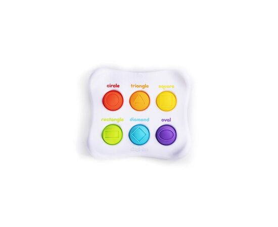 Развивающая игрушка Fat Brain Toys Сенсорная Цвет Форма Dimpl Duo Брайль (F208EN)