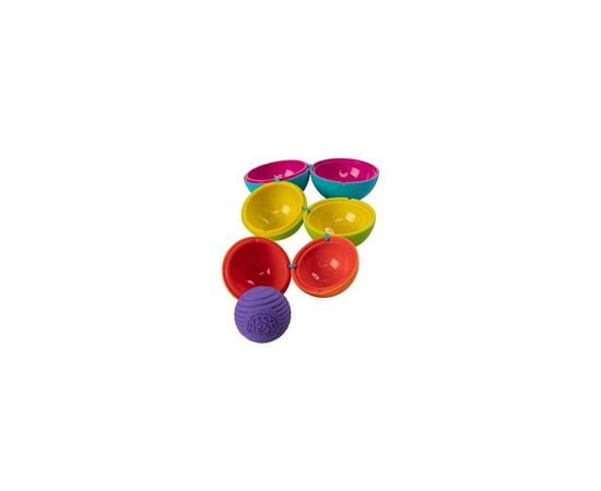 Развивающая игрушка Fat Brain Toys Сортер сенсорный Сферы Омби Oombee Ball (F230ML), изображение 4 Развивающая игрушка Fat Brain Toys Сортер сенсорный Сферы Омби Oombee Ball (F230ML), изображение 4