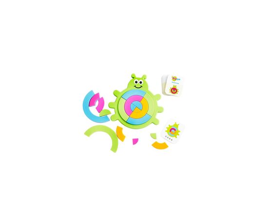 Развивающая игрушка Fat Brain Toys Пазл Собери жука Bugzzle (F209ML), изображение 3 Развивающая игрушка Fat Brain Toys Пазл Собери жука Bugzzle (F209ML), изображение 3