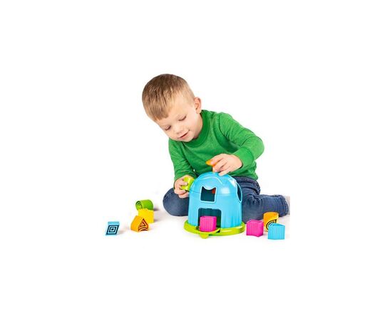 Развивающая игрушка Fat Brain Toys Сортер Фабрика форм Shape Factory (F267ML), изображение 5 Развивающая игрушка Fat Brain Toys Сортер Фабрика форм Shape Factory (F267ML), изображение 5