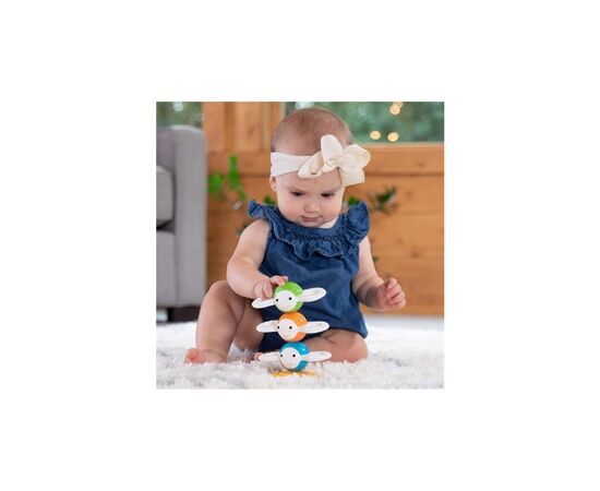 Развивающая игрушка Fat Brain Toys Магнитная пирамидка Веселые пчелки Dizzy Bees (F294ML), изображение 3 Развивающая игрушка Fat Brain Toys Магнитная пирамидка Веселые пчелки Dizzy Bees (F294ML), изображение 3
