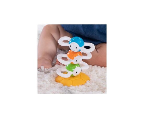 Развивающая игрушка Fat Brain Toys Магнитная пирамидка Веселые пчелки Dizzy Bees (F294ML), изображение 6 Развивающая игрушка Fat Brain Toys Магнитная пирамидка Веселые пчелки Dizzy Bees (F294ML), изображение 6