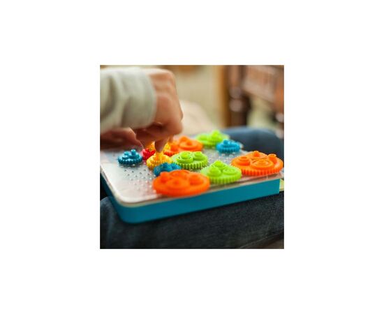 Игровой набор Fat Brain Toys Разноцветные Шестеренки Crankity (F140ML), изображение 5 Игровой набор Fat Brain Toys Разноцветные Шестеренки Crankity (F140ML), изображение 5