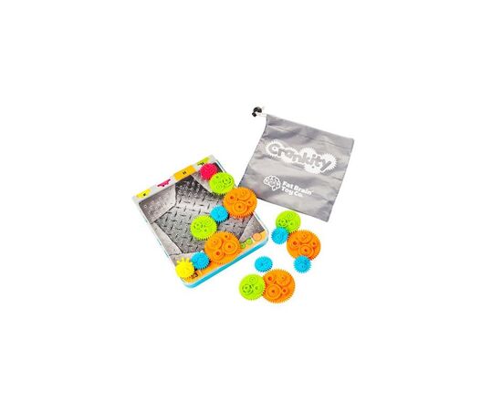 Игровой набор Fat Brain Toys Разноцветные Шестеренки Crankity (F140ML)