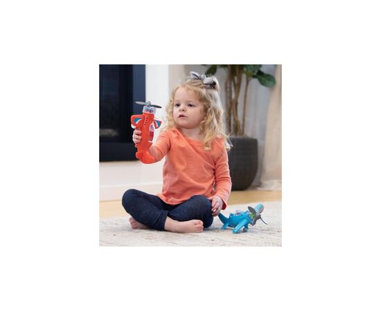 Развивающая игрушка Fat Brain Toys самолет Крутись пропеллер Playviator красный (F2261ML), изображение 8 Развивающая игрушка Fat Brain Toys самолет Крутись пропеллер Playviator красный (F2261ML), изображение 8