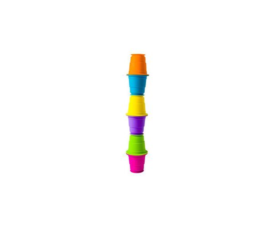 Развивающая игрушка Fat Brain Toys тактильная Мягкие чашки Suction Kupz 6 шт (F183ML), изображение 2 Развивающая игрушка Fat Brain Toys тактильная Мягкие чашки Suction Kupz 6 шт (F183ML), изображение 2