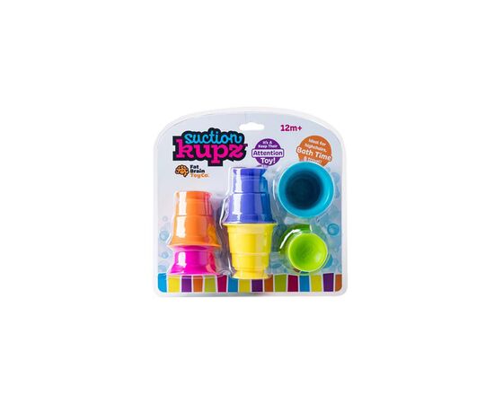 Развивающая игрушка Fat Brain Toys тактильная Мягкие чашки Suction Kupz 6 шт (F183ML), изображение 4 Развивающая игрушка Fat Brain Toys тактильная Мягкие чашки Suction Kupz 6 шт (F183ML), изображение 4