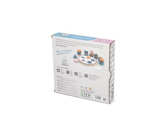 Развивающая игрушка Viga Toys сортер PolarB Фигуры (44050), изображение 6 Развивающая игрушка Viga Toys сортер PolarB Фигуры (44050), изображение 6