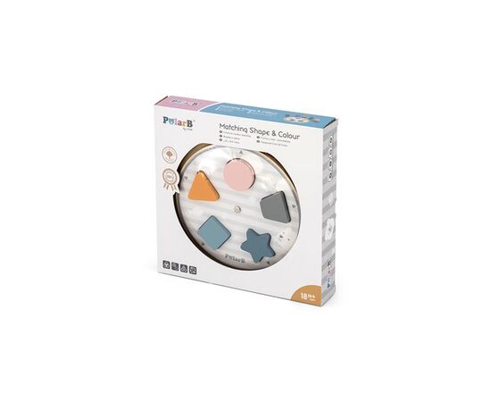 Розвиваюча іграшка Viga Toys сортер PolarB Фігури (44050)
