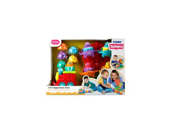 Развивающая игрушка Toomies Поезд с аттракционом (E73099), изображение 7 Развивающая игрушка Toomies Поезд с аттракционом (E73099), изображение 7
