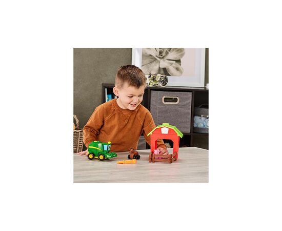 Конструктор John Deere Kids Monster Treads с прицепом и большими колесами (47210), изображение 4 Конструктор John Deere Kids Monster Treads с прицепом и большими колесами (47210), изображение 4