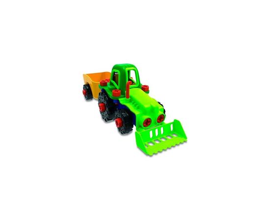 Конструктор EDU-Toys Трактор с инструментами (JS030)