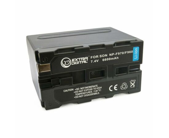 Аккумулятор к фото/видео Extradigital Sony NP-F970 (BDS2652), изображение 2 Аккумулятор к фото/видео Extradigital Sony NP-F970 (BDS2652), изображение 2