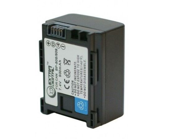 Аккумулятор к фото/видео Extradigital Canon BP-808 Chip (BDC2415), изображение 3 Аккумулятор к фото/видео Extradigital Canon BP-808 Chip (BDC2415), изображение 3