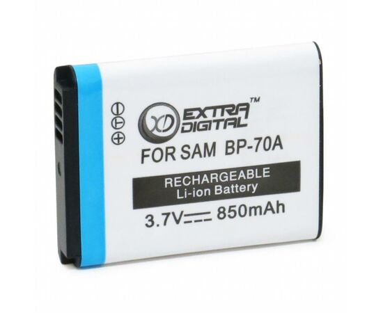 Аккумулятор к фото/видео Extradigital Samsung BP70A (BDS2606)