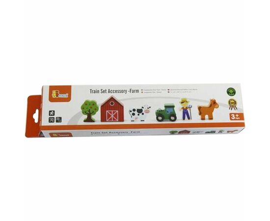 Залізниця Viga Toys дополнительный набор к ж/д Ферма (50812)
