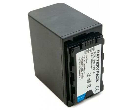 Акумулятор до фото/відео Extradigital Panasonic VW-VBD78, Li-ion, 7.4V, 7800mAh (BDP2694), зображення 4 Акумулятор до фото/відео Extradigital Panasonic VW-VBD78, Li-ion, 7.4V, 7800mAh (BDP2694), зображення 4