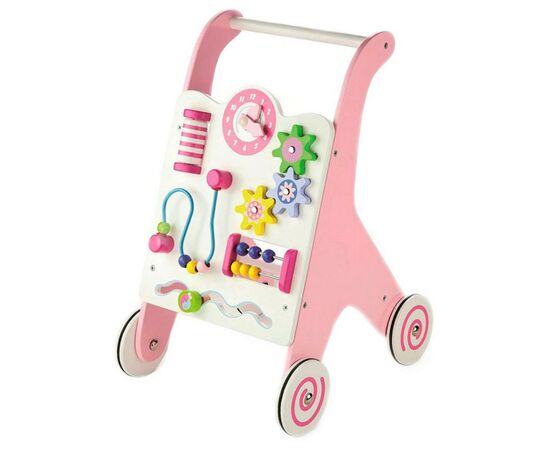 Ходунки Viga Toys каталка розовая (50178)