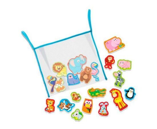 Игрушка для ванной 4М Наклейки для ванной Зоопарк (00-04746), изображение 2 Игрушка для ванной 4М Наклейки для ванной Зоопарк (00-04746), изображение 2